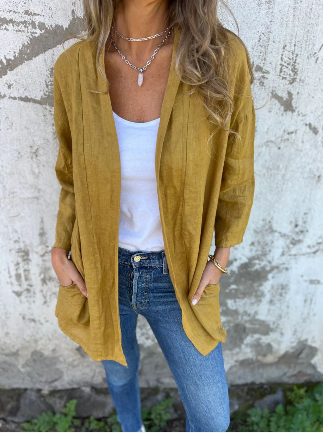 Damen Leichte und luftige Sommerjacke Drune
