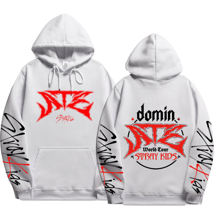 Damen Kapuzenpullover mit auffälligem grafischen Design Drune