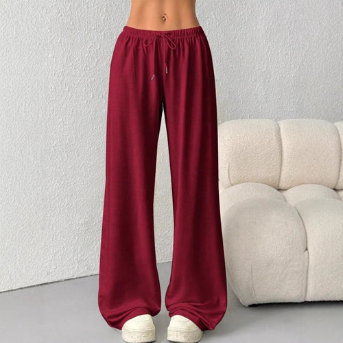 Damen Hochtaillierte Freizeithose Drune