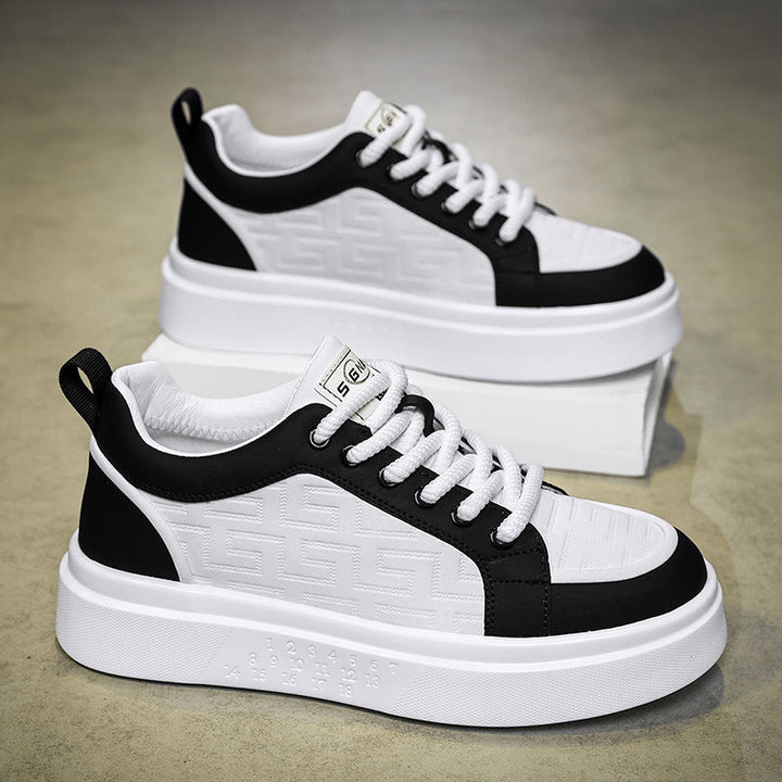 Damen Komfortable Sneaker mit hoher Sohle Drune