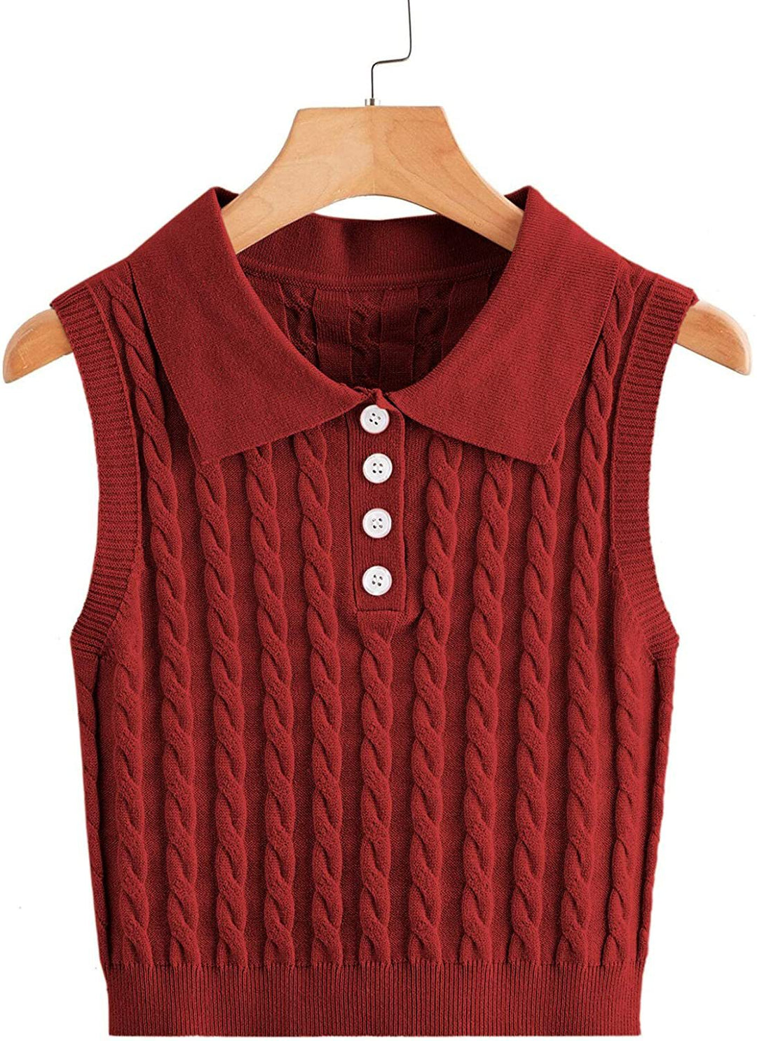 Damen Stricktop mit Kollo Drune