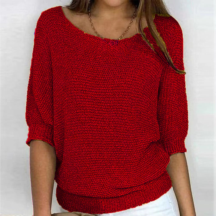 Drune | Elegantes Dreiviertelarm Bequemes Oberteil