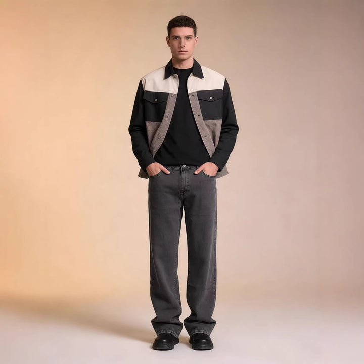 Herren Cargo-Jeans mit praktischen Taschen und lässigem Schnitt Drune