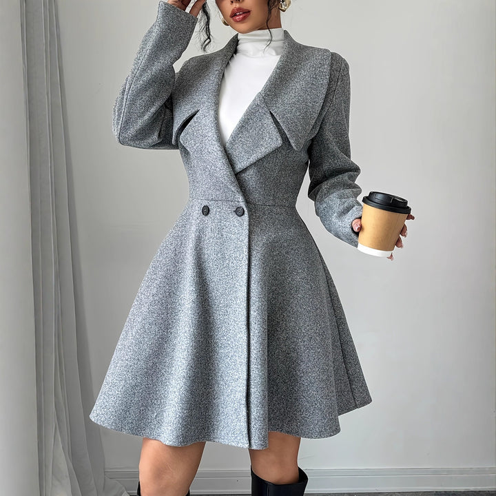 Damen modischer und eleganter Longblazer Drune