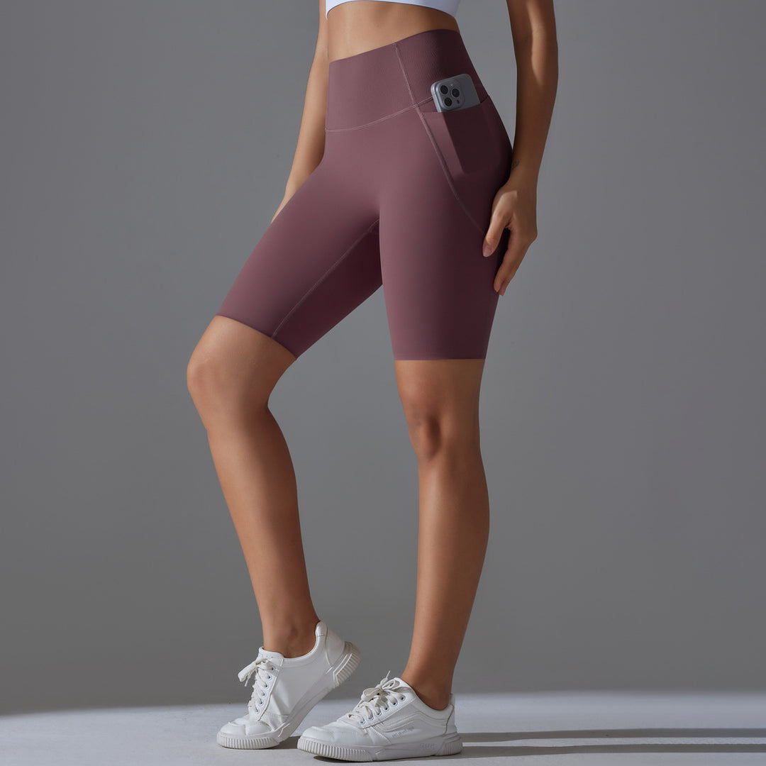 Damen Rad-Shorts mit hohem Bund und praktischen Seitentaschen Drune
