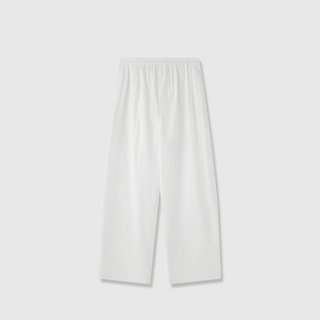 Damen Weit geschnittene Palazzo-Hose mit elastischem Bund Drune