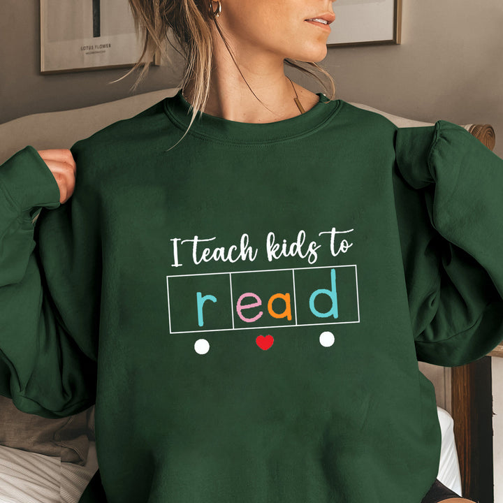Damen Sweatshirt mit kreativem Lehrmotiv Drune