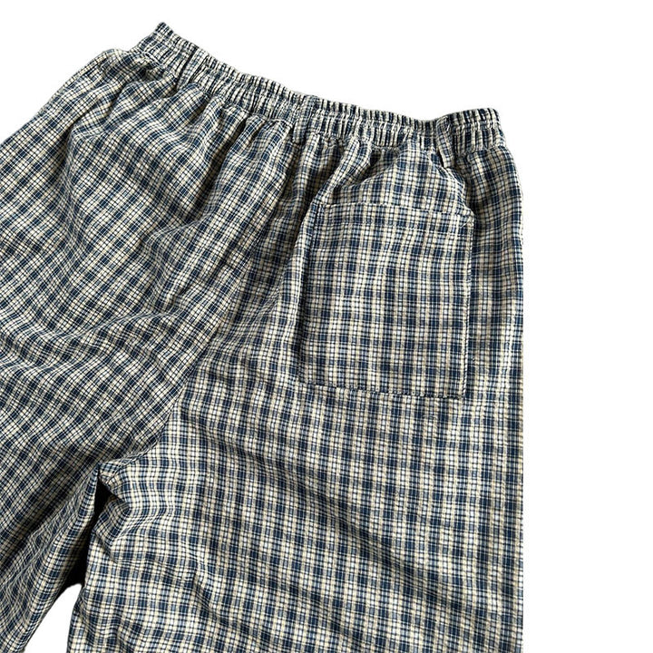 Damen Weit geschnittene Karoshorts Drune