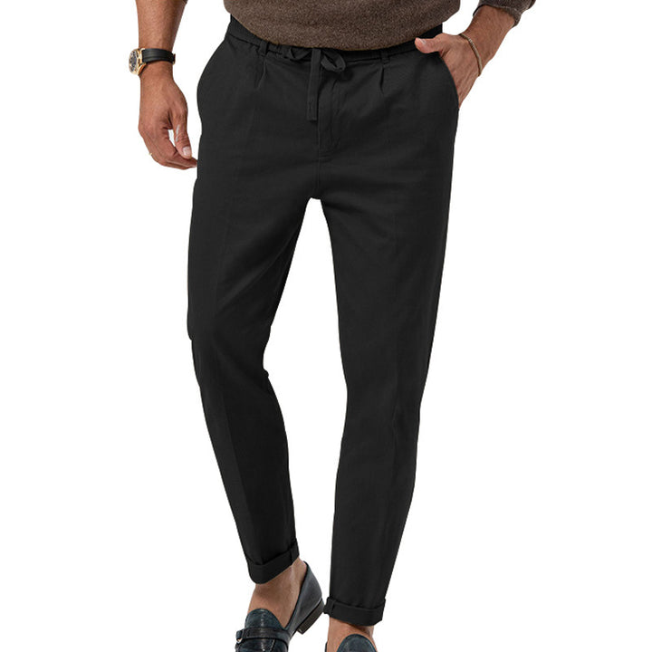 Herren Chinohose mit elastischem Bund und modischem Schnitt Drune