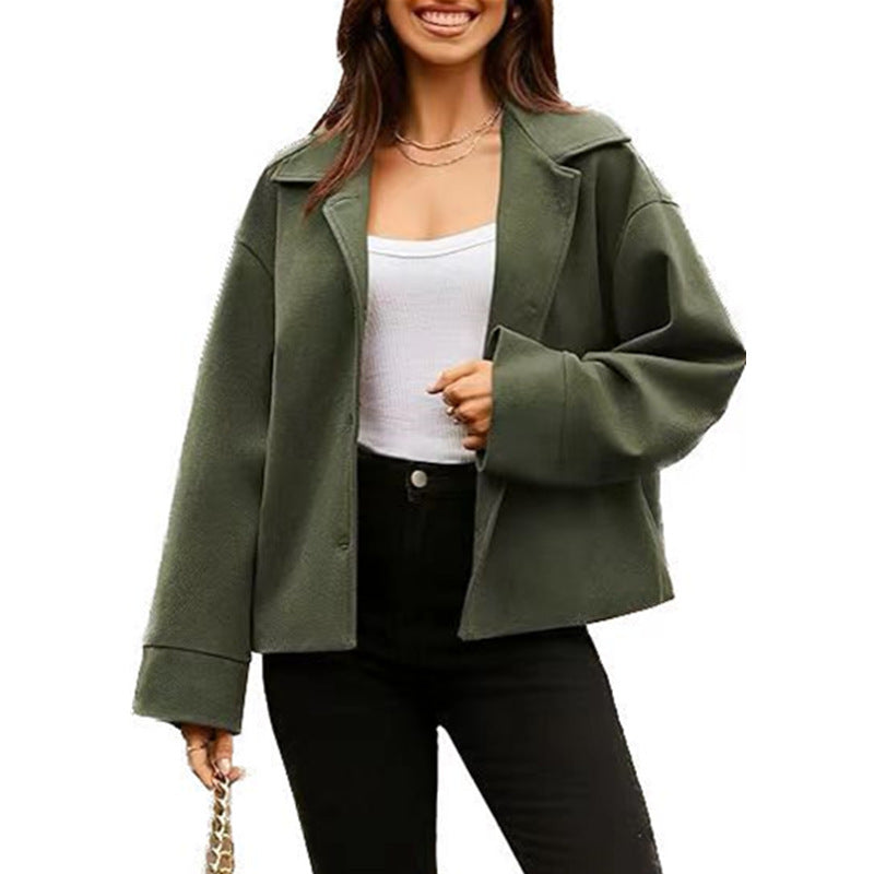 Damen oversized Blazerjacke mit modernen Details und lässigem Schnitt Drune