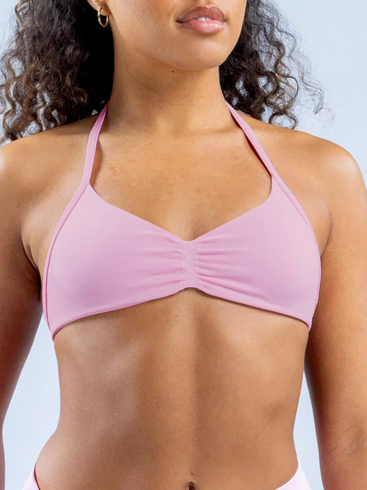 Damen Sportlicher Bikini mit gepolstertem Oberteil und hoher Taille Drune