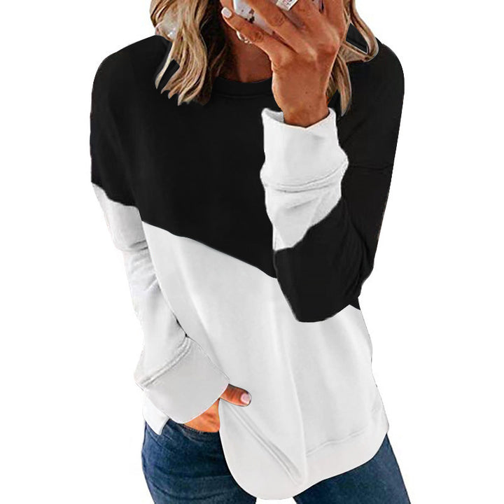 Damen Sweatshirt im modernen Farbblockdesign Drune