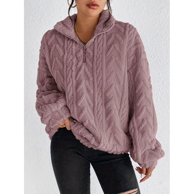 Damen Kuscheliger Kapuzenpullover Drune