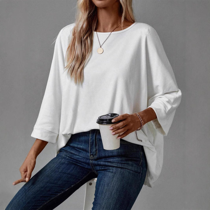 Damen oversized T-Shirt mit weitem Schnitt und moderner Silhouette Drune