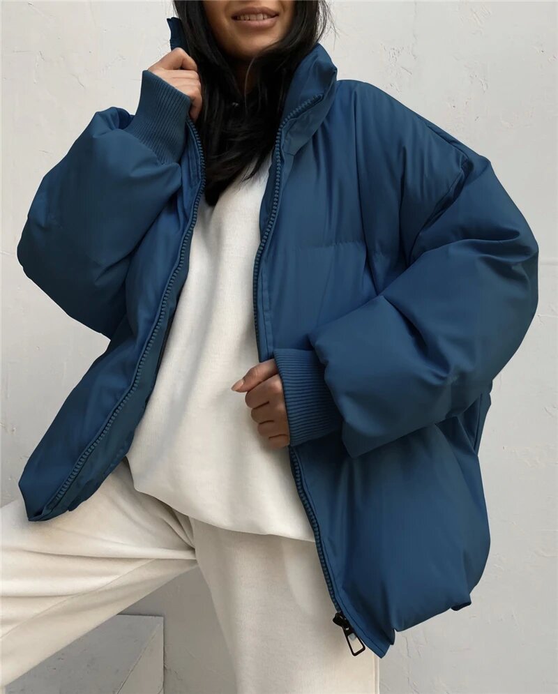 Damen oversized Daunenjacke Drune