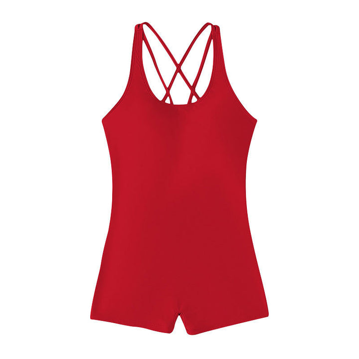 Damen Sportlicher Schwimmanzug Drune