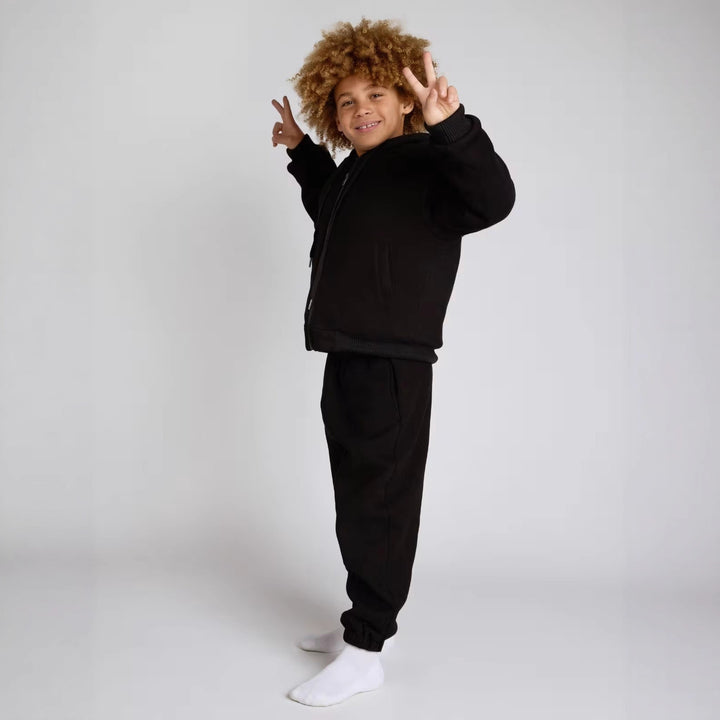 Damen oversized Kapuzenjacke mit praktischem Reißverschluss und lässigem Schnitt Drune