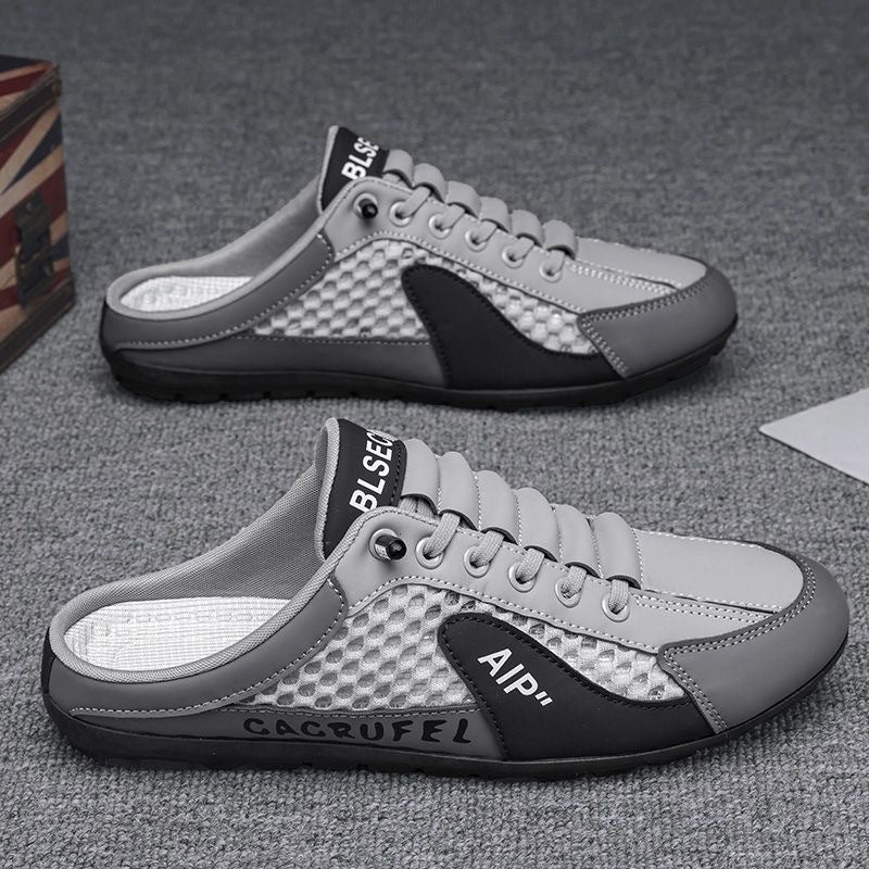 Herren Leichte Slip-On Freizeitsneaker mit Atmungsaktivem Mesh-Design Drune