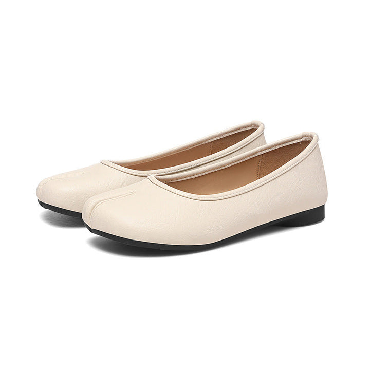 Damen Elegante und bequeme Ballerinas mit flexiblem Fußbett Drune
