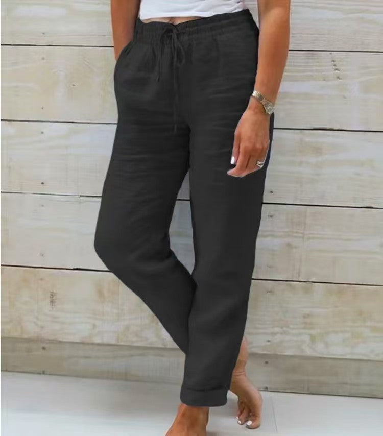 Damen Leichte Sommer-Linienhose Drune