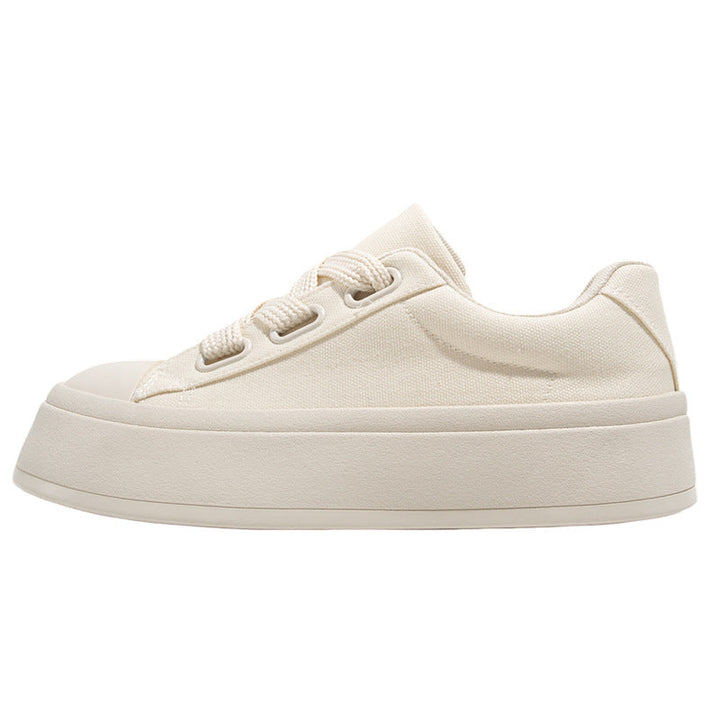 Damen Modische Sneakers mit stylischen Schleifen und gedämpfter Sohle Drune
