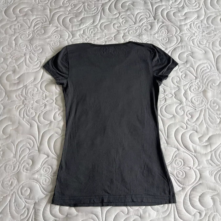 Damen Trendiges Graphic T-Shirt Drune