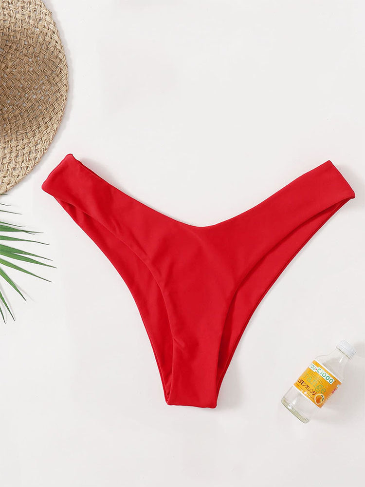 Damen Hoch geschnittener Bikinislip Drune