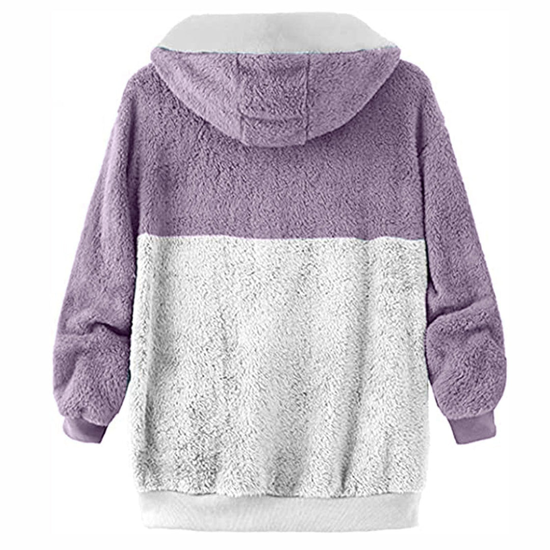Drune | Sherpa Hoodie - Ultra-weiche Wärme - Kordelzug Kapuze - Lässiger Winterkomfort