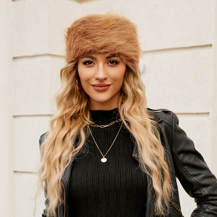 Damen Kuscheliger Fleece-Hut mit modischem Design Drune