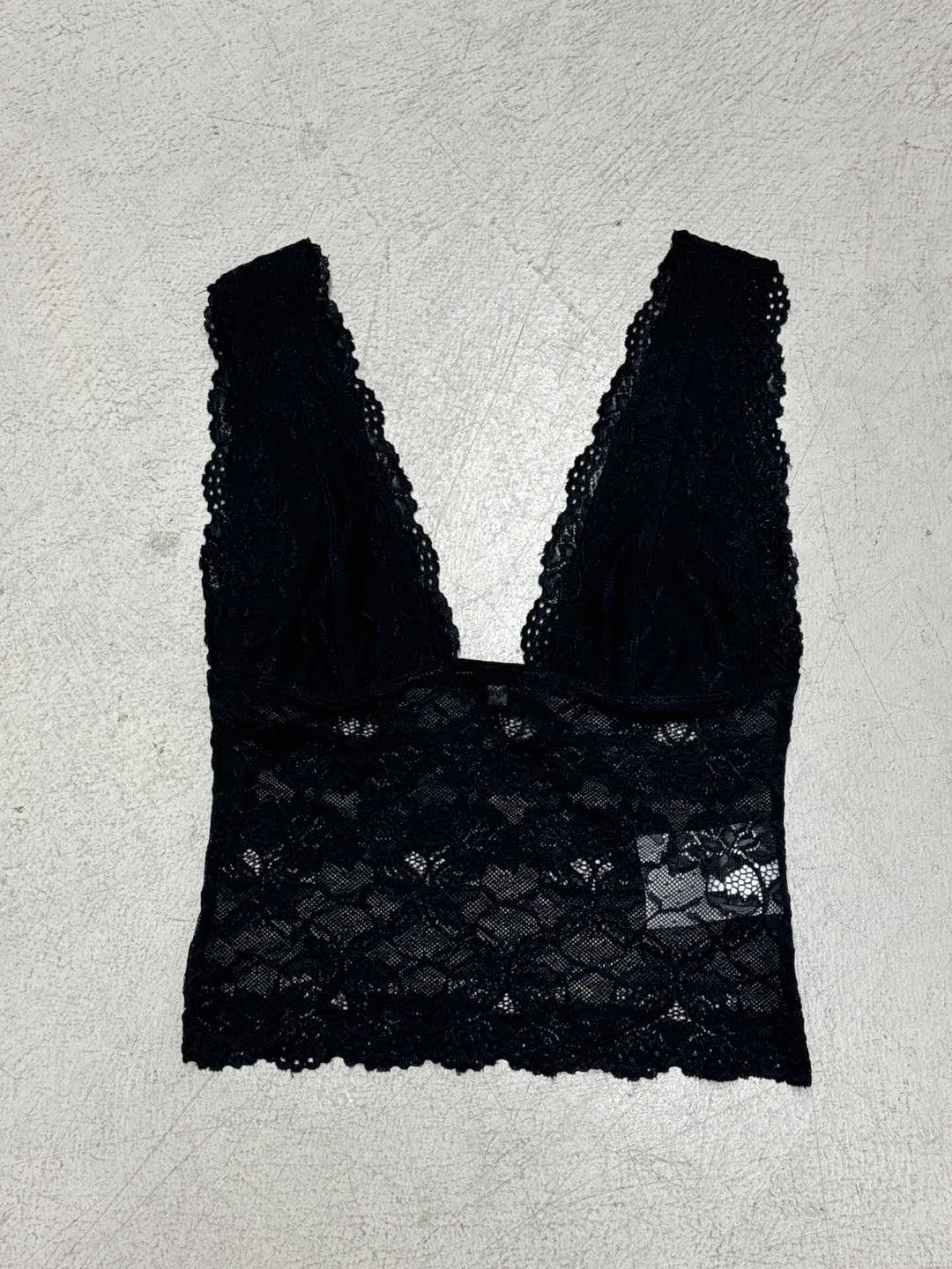 Damen-Spitzen-Cami-Top mit tiefem V-Ausschnitt und verführerischem Design Drune