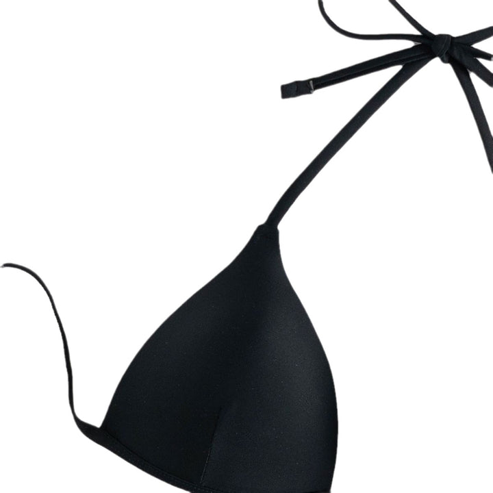 Damen Verführerischer Triangel-Bikini mit Netzrock Drune