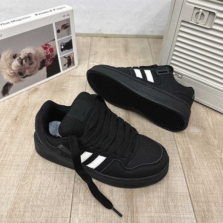 Damen Sportliche Lifestyle Sneakers mit gepolstertem Schaft Drune