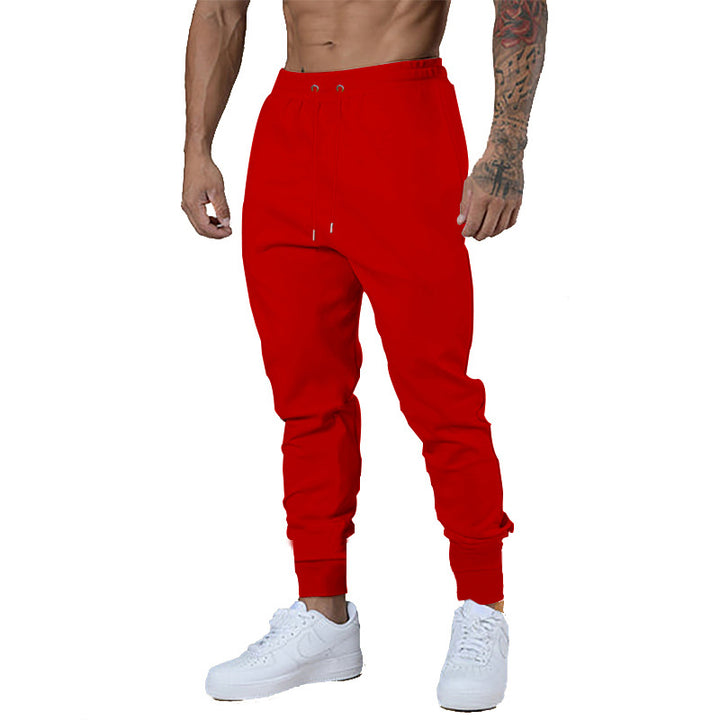 Herren Sportliche Jogginghose mit elastischem Bund und praktischen Reißverschlusstaschen Drune