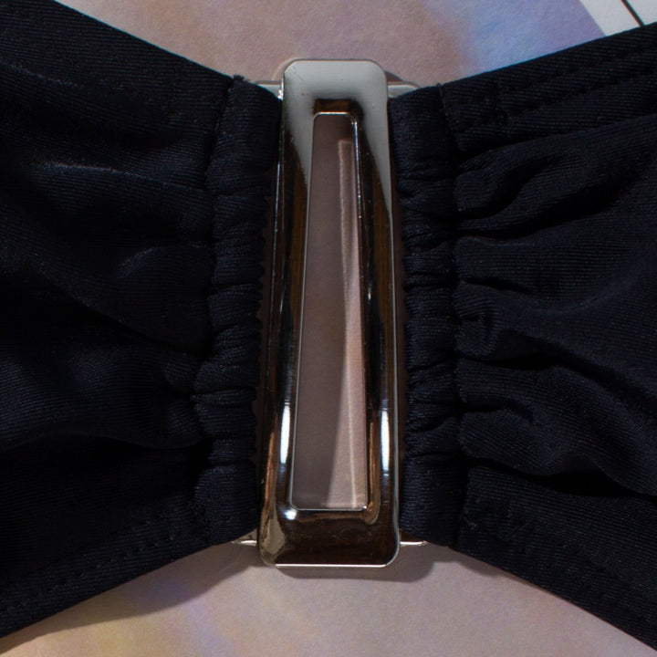 Damen Bandeau-Bikini mit verstellbaren Trägern und eleganten Detail Drune