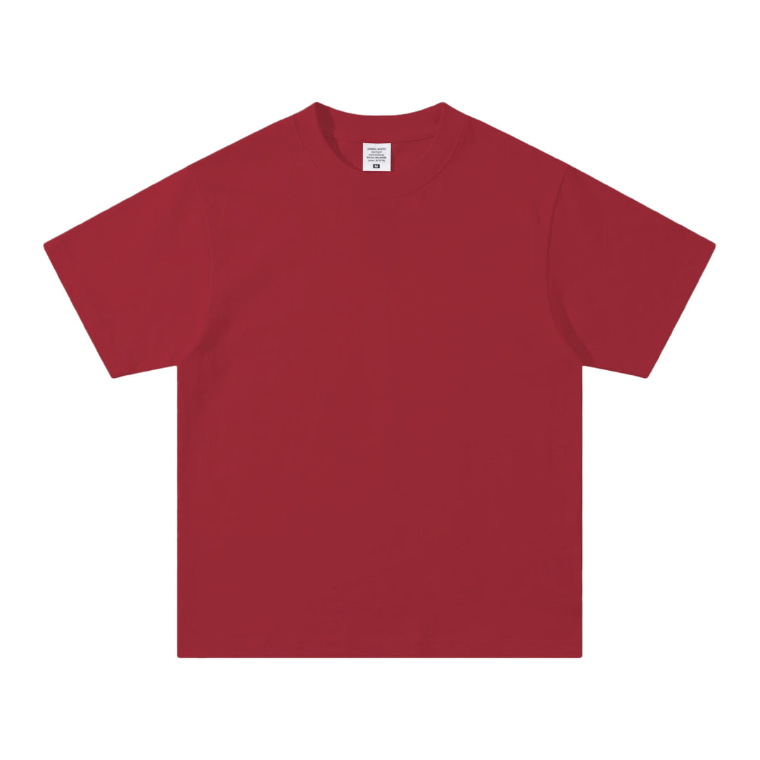 Damen Oversized T-Shirt aus hochwertiger Baumwolle mit praktischem Rundhalsausschnitt Drune