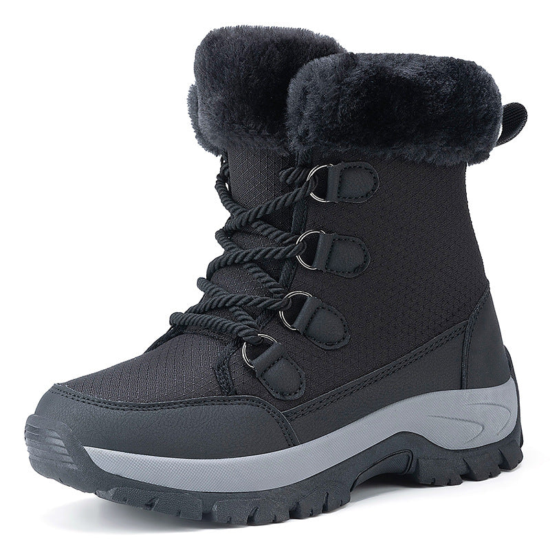 Damen Winterstiefel mit hochwertiger Isolierung und rutschfester Sohle Drune