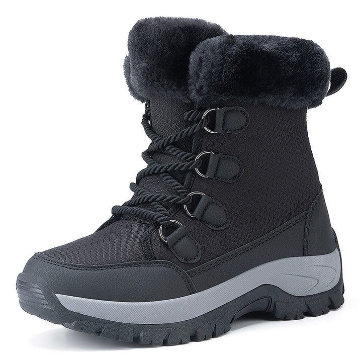 Damen Winterstiefel mit hochwertiger Isolierung und rutschfester Sohle Drune