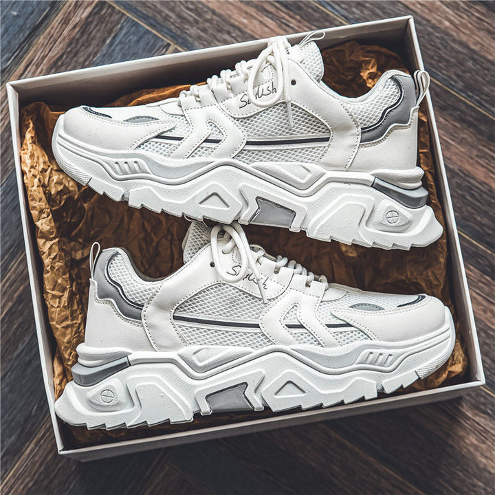 Damen Sportliche Sneaker mit atmungsaktivem Obermaterial und dämpfender Sohle Drune