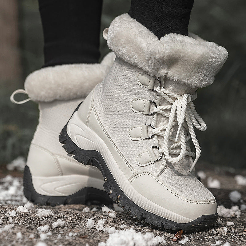 Damen Winterstiefel mit hochwertiger Isolierung und rutschfester Sohle Drune