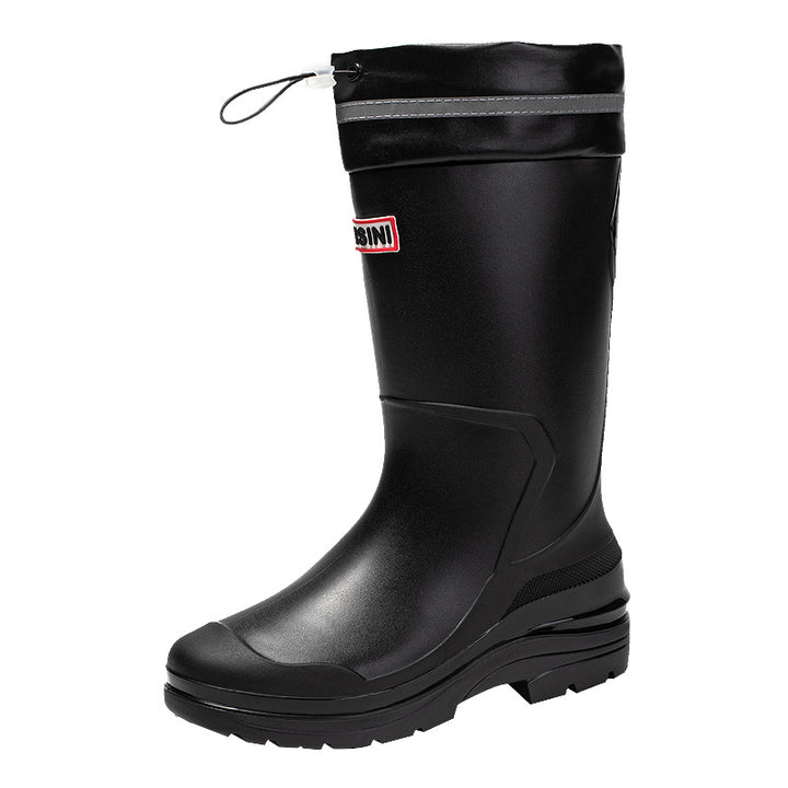 Damen Funktionale Gummistiefel mit verstärktem Knöchelschutz und rutschfester Sohle Drune