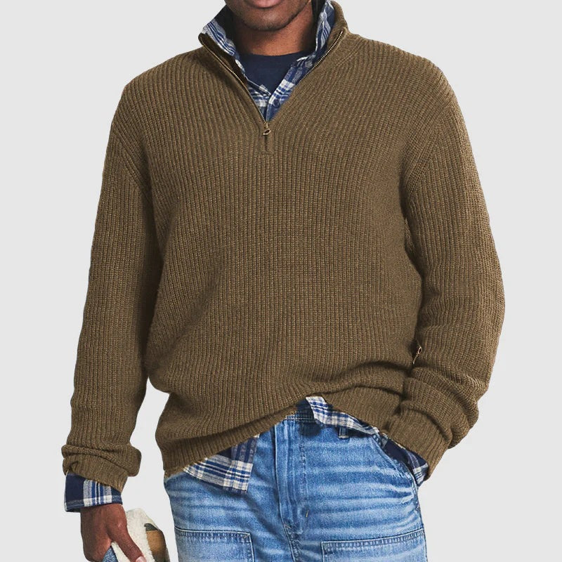 Drune | Der stilvolle Zip-Pullover für Herren