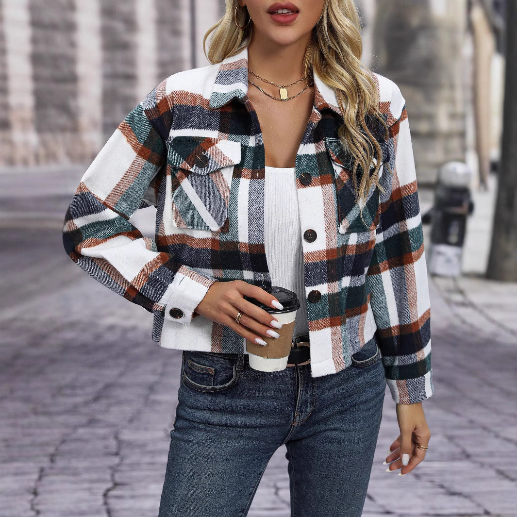 Damen Modische Kurzjacke Drune