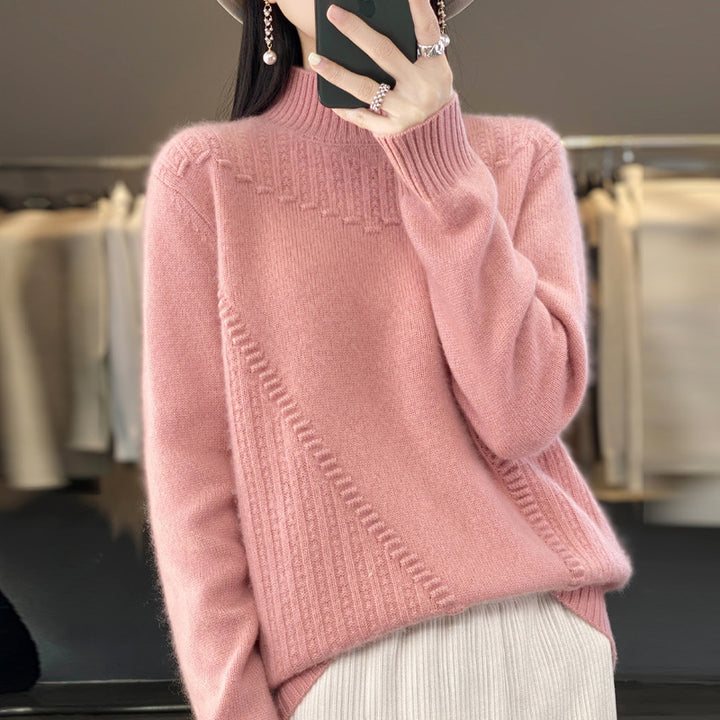 Damen Eleganter und bequemer Strickpullover mit einzigartigem Design Drune