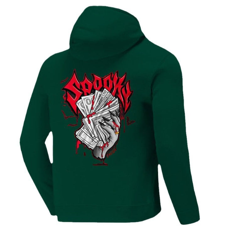 Damen Kapuzenpullover mit kreativer Grafik und hoher Passform Drune