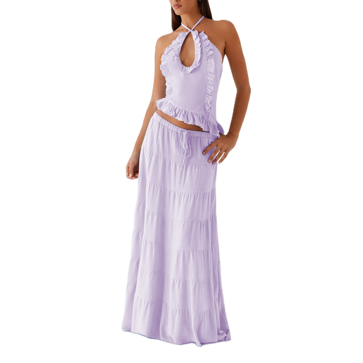 Damen Blusenkleid mit floralen Details Drune