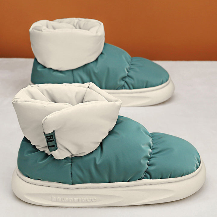 Damen warme Isolier-Schuhe mit hochwertiger Polsterung und rutschfester Sohle Drune