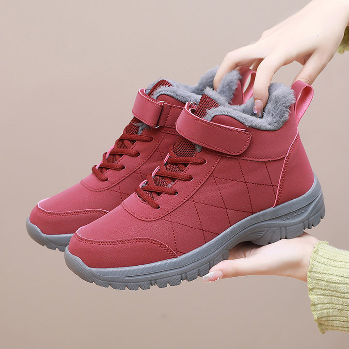 Damen Winterliche Sneaker mit isolierendem Futter und rutschfester Sohle Drune