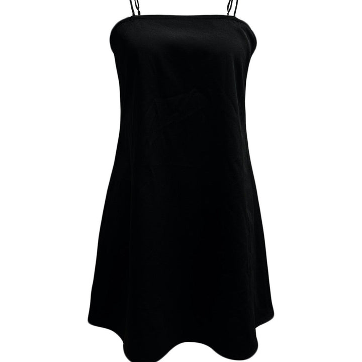 Damen luftiges Sommerkleid mit schmalen Trägern und lässigem Schnitt Drune