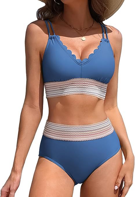 Damen Zweiteiligen Bikini Drune