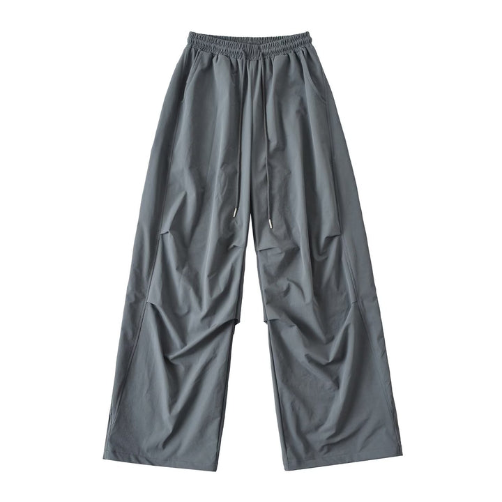 Damen weite Freizeithose mit elastischem Bund und praktischen Seitentaschen Drune